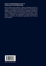 Clinical and Methodological Issues in Cardiovascular Psychophysiology