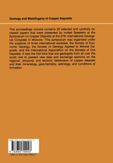 Geology and Metallogeny of Copper Deposits