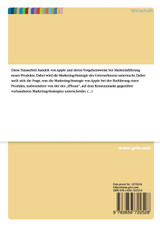 Die Marketing-Strategie von Apple bei der Einführung neuer Produkte