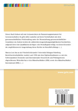 Genussrechte und -scheine als Finanzierungsinstrument bei Genossenschaften und deren Bilanzierung Genussrechte und -scheine als Finanzierungsinstrument bei Genossenschaften und deren Bilanzierung