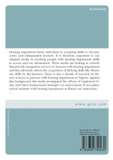 Effects of two instructional strategies on achievement in library use instruction among secondary school students with hearing impairment in Oyo State, Nigeria