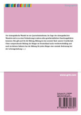 Die Grundschulstandorte Südniedersachsens. Herausforderungen angesichts des demographischen Wandels