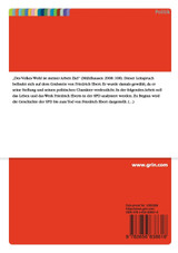 Friedrich Ebert und sein Aufstieg zum Reichskanzler