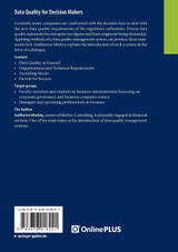Data Quality for Decision Makers