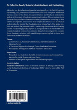 On Collective Goods, Voluntary Contributions, and Fundraising