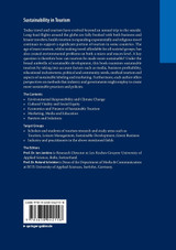 Sustainability in Tourism Sustainability in Tourism