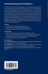 Dienstleistungsmanagement im Krankenhaus II Dienstleistungsmanagement im Krankenhaus II