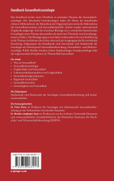 Handbuch Gesundheitssoziologie