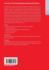 Evaluation of Statistical Matching and Selected SAE Methods