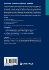 Low-Income Consumers as a Source of Innovation Low-Income Consumers as a Source of Innovation