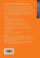 Formal Modeling and Verification of Cyber-Physical Systems Formal Modeling and Verification of Cyber-Physical Systems