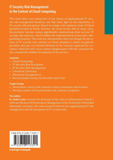 IT Security Risk Management in the Context of Cloud Computing