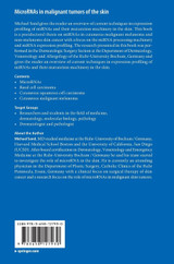MicroRNAs in malignant tumors of the skin