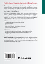 Psychological and Neurobiological Aspects of Eating Disorders Psychological and Neurobiological Aspects of Eating Disorders