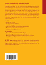 System, Kommunikation und Dienstleistung