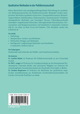 Qualitative Methoden in der Politikwissenschaft