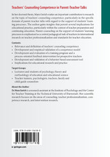 Teachers' Counseling Competence in Parent-Teacher Talks Teachers' Counseling Competence in Parent-Teacher Talks