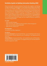 Rechtliche Aspekte im Building Information Modeling (BIM)