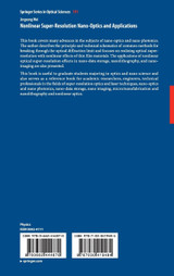 Nonlinear Super-Resolution Nano-Optics and Applications