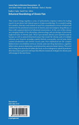 Behavioral Neurobiology of Chronic Pain Behavioral Neurobiology of Chronic Pain
