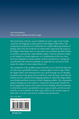 The Carrier's Liability for Deck Cargo The Carrier's Liability for Deck Cargo