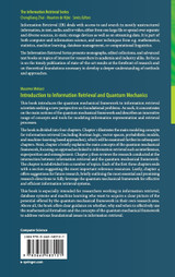 Introduction to Information Retrieval and Quantum Mechanics