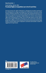 Procedural Rights in Competition Law in the EU and China Procedural Rights in Competition Law in the EU and China