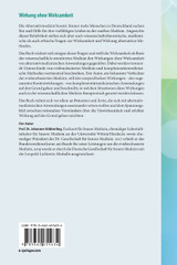 Wirkung ohne Wirksamkeit