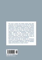 Dependable Computing for Critical Applications 2