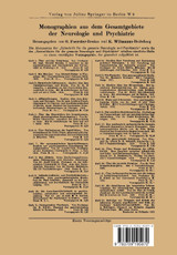 Die Gemeingefährlichen Geisteskranken im Strafrecht, im Strafvollzuge und in der Irrenpflege