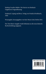 Die Herrin von Retzbach Die Herrin von Retzbach