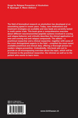 Drugs for Relapse Prevention of Alcoholism Drugs for Relapse Prevention of Alcoholism