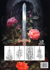 Swords Coloring Book for Adults