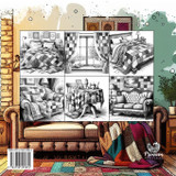 The Patchwork House Coloring Book for Adults The Patchwork House Coloring Book for Adults