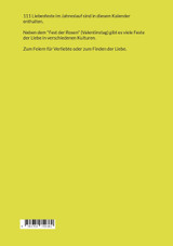 111 Feiertage der Liebe