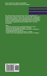 From Classical to Modern Probability