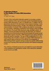 A Laboratory Guide for in Vitro Studies of Protein-DNA Interactions A Laboratory Guide for in Vitro Studies of Protein-DNA Interactions