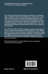 Nonselfadjoint Operators and Related Topics