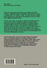 Homotopy Theory and Models