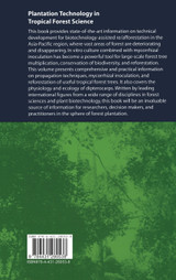 Plantation Technology in Tropical Forest Science