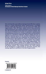 Development of Novel Hydrogen-Bond Donor Catalysts