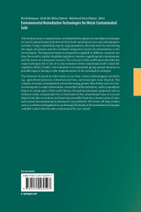 Environmental Remediation Technologies for Metal-Contaminated Soils Environmental Remediation Technologies for Metal-Contaminated Soils