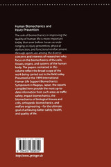 Human Biomechanics and Injury Prevention