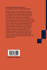 Functionality of Molecular Systems