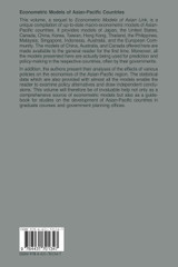 Econometric Models of Asian-Pacific Countries