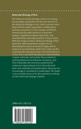 Molecular Biology of Rice