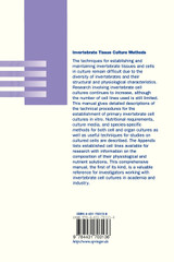 Invertebrate Tissue Culture Methods