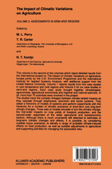 The Impact of Climatic Variations on Agriculture