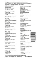 Vibrations of Elastic Structural Members