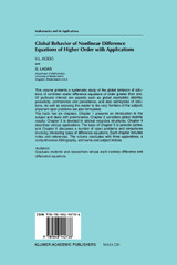 Global Behavior of Nonlinear Difference Equations of Higher Order with Applications Global Behavior of Nonlinear Difference Equations of Higher Order with Applications